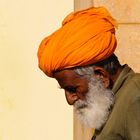 Torwächter am Fort Rajwada in Jaisalmer