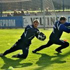 Torwarttraining auf Schalke