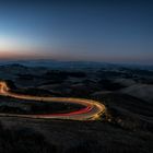 Toscana 2013 - Kurz vor dem Sonnenaufgang - Volterra