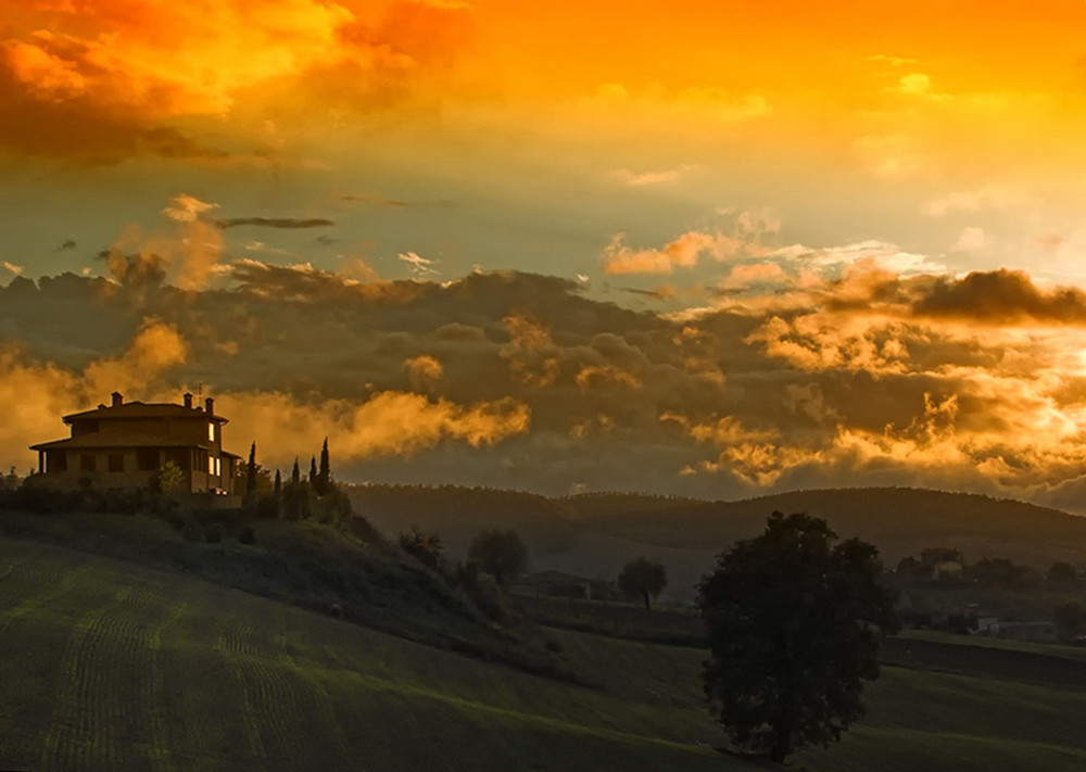 Toscana-Abend