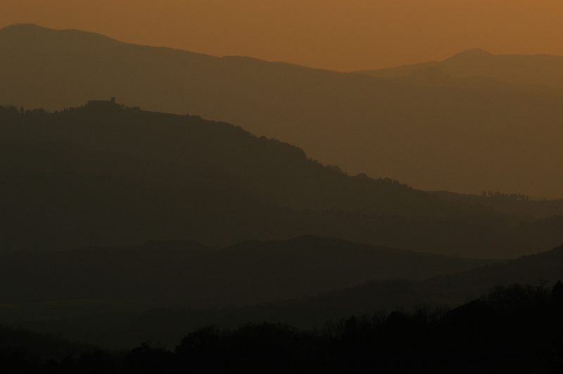 Toscana-Abendlicht