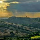 Toscana, Blick auf Pienza