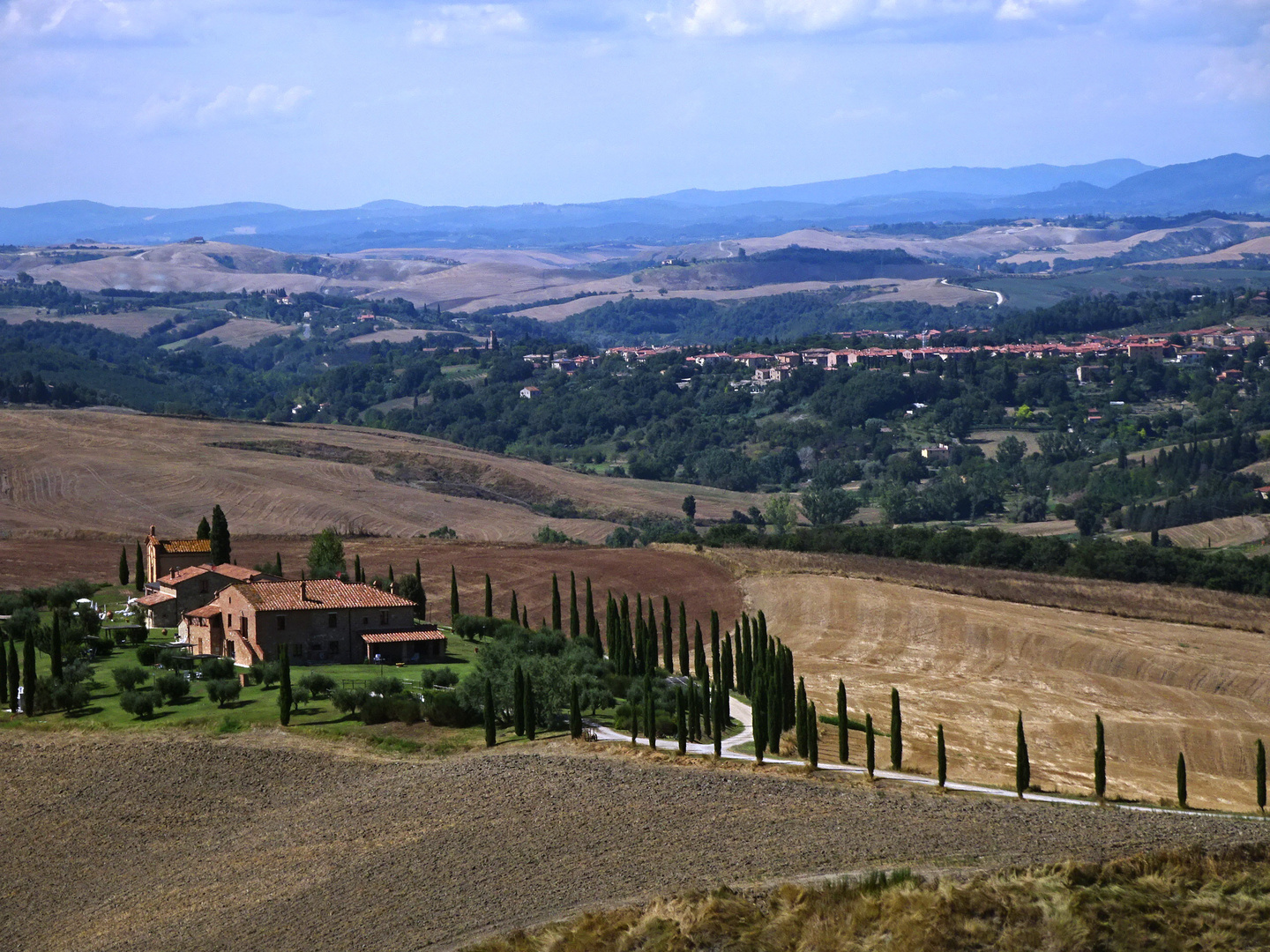 Toscana ... es wird Abend ...