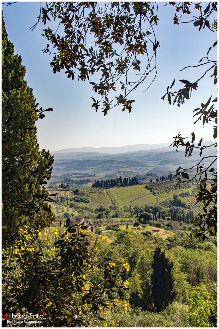 Toscana-Landschaft