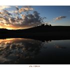 Toskana #10 Sonnenuntergang im Val d'Orcia