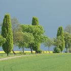 Toskana ähnliche Landschaft in Mittelfranken
