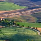 Toskana, Aussicht von Pienza.