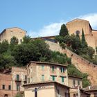 Toskana - Blick auf Siena's historische Häuser