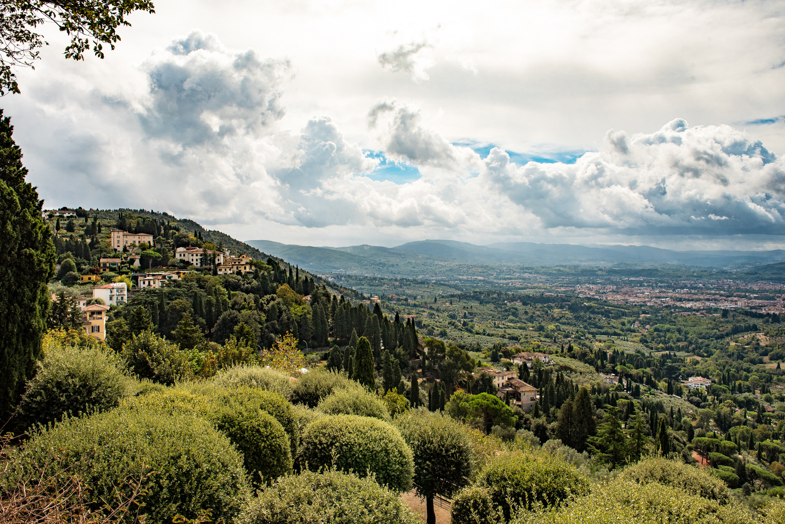 Toskana - Blick von Fiesole / Florenz