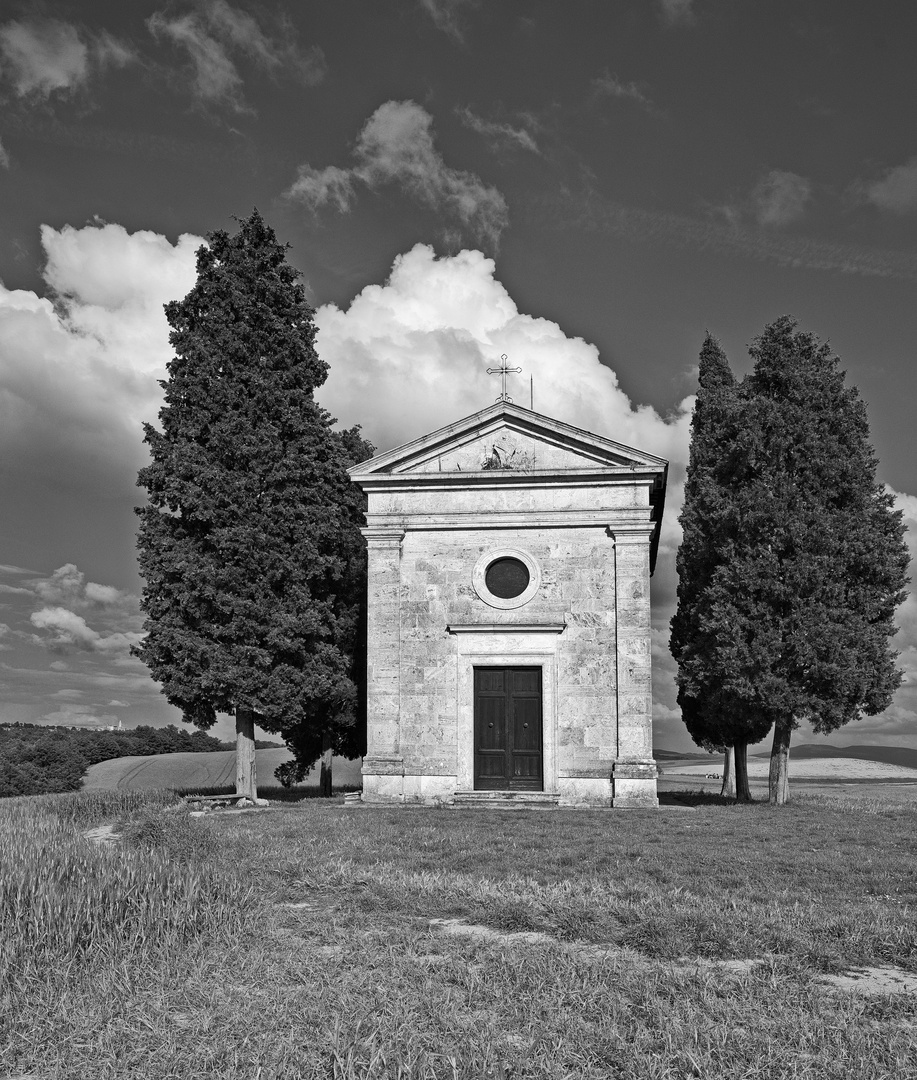 Toskana - Capella de Vitaleta bei Pienza