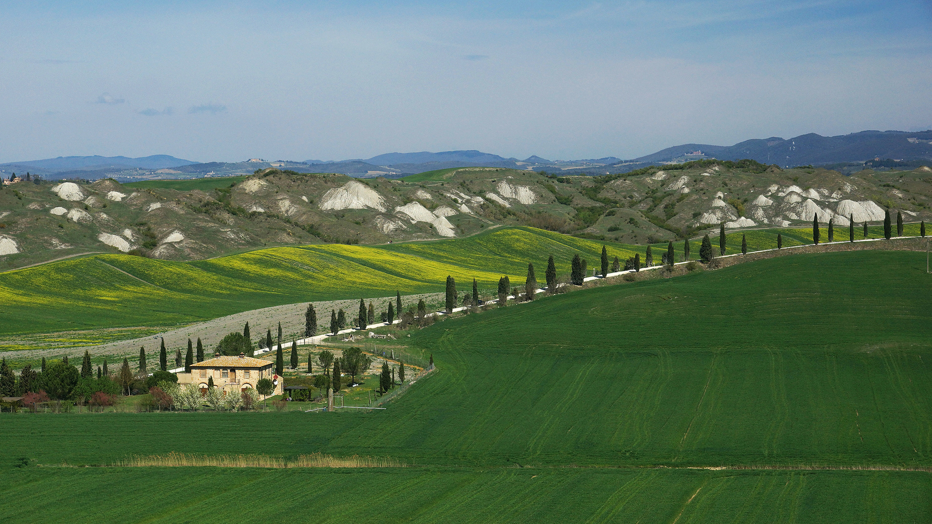 Toskana - Crete Senesi im Frühjahr (01)