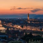 Toskana - Florenz Sunset Panorama