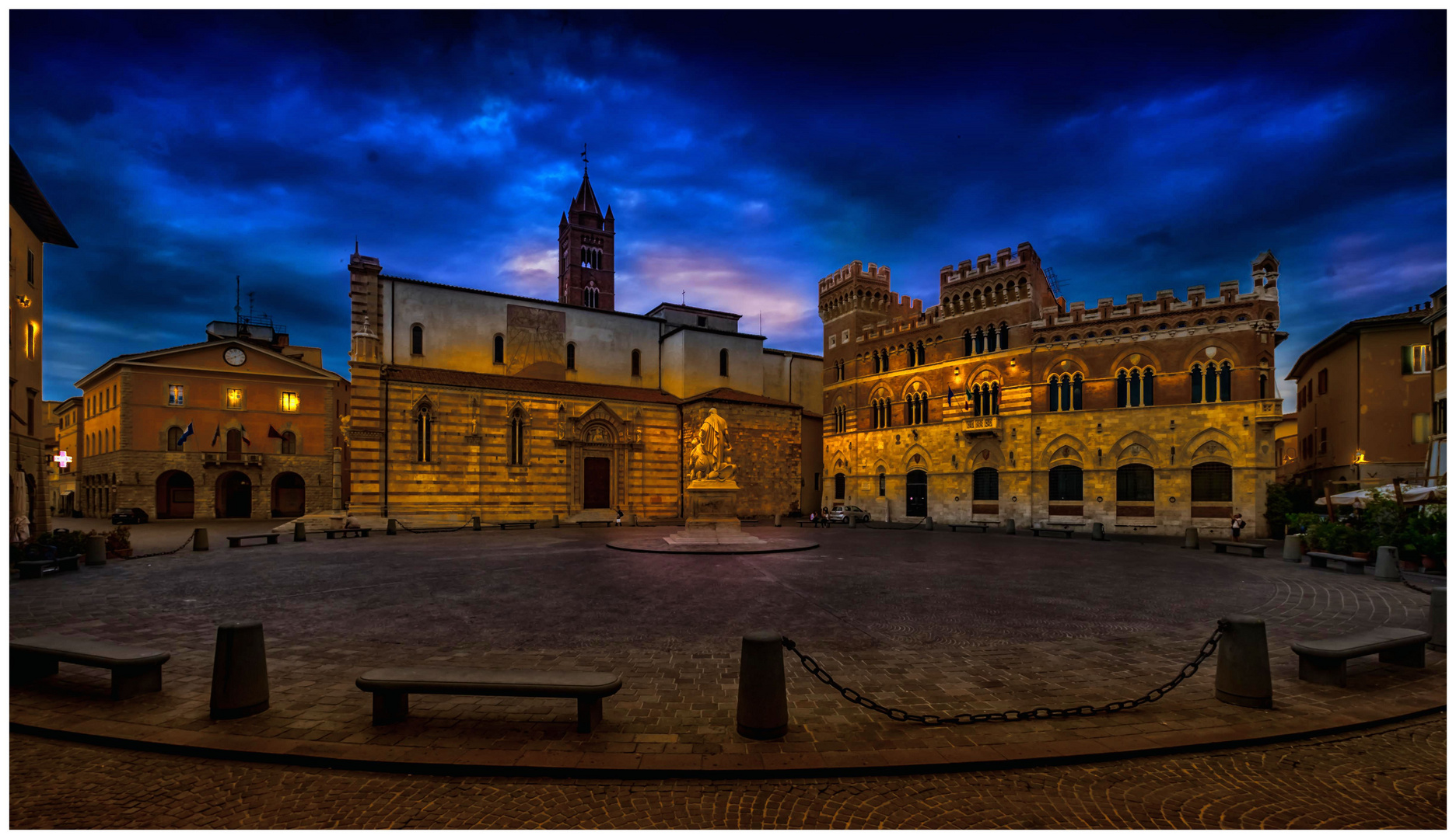 Toskana, Hauptplatz in Grosetto