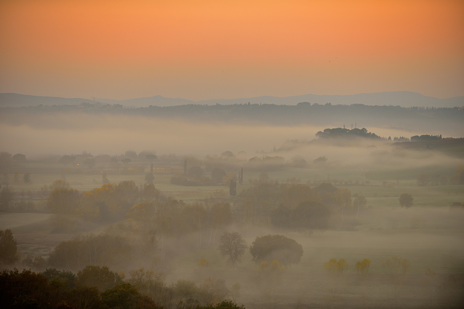 Toskana im Herbstlicht