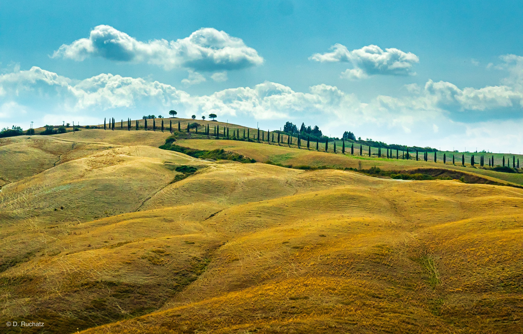 Toskana in der Crete Senesi 