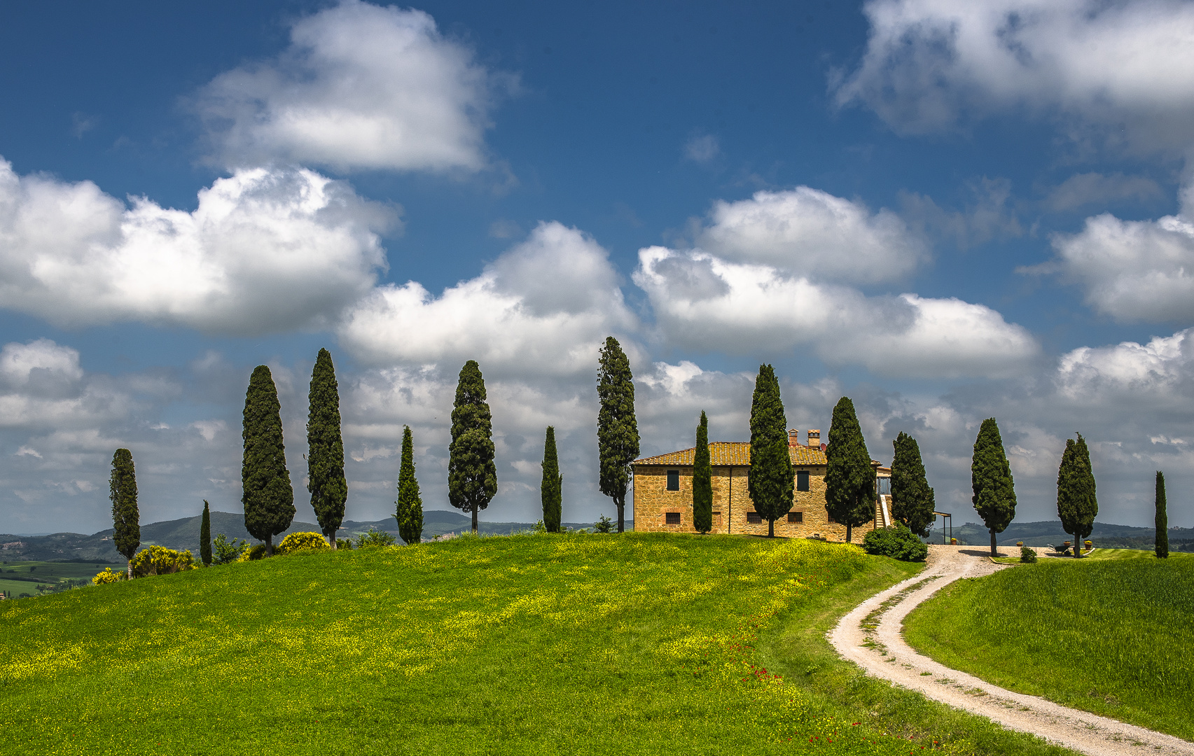 Toskana - Landsitz bei Pienza (1)