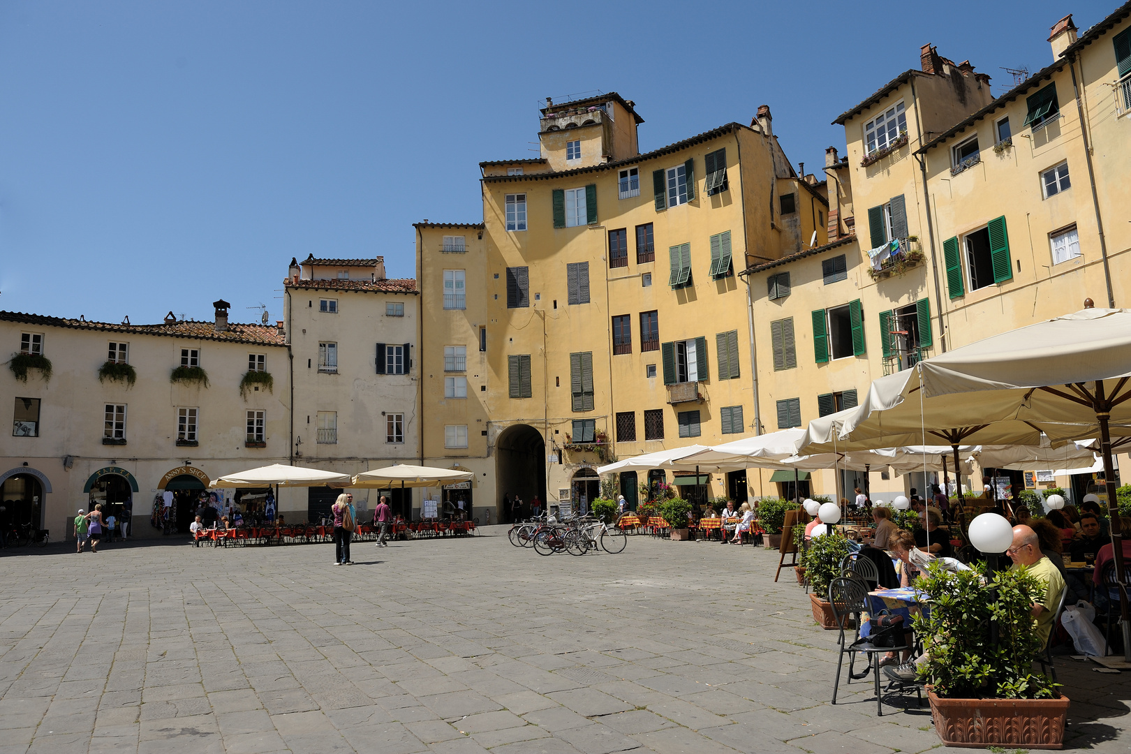 Toskana Marktplatz