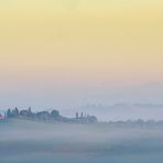 Toskana. Mattina d'autunno.