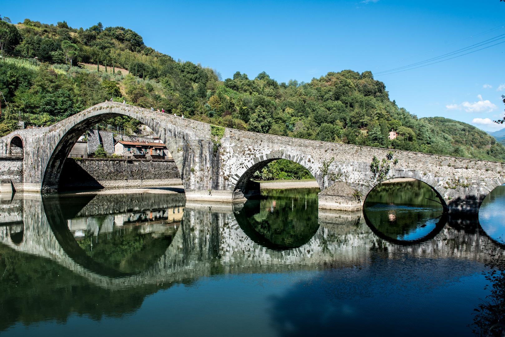 Toskana - Ponte del Diavolo - Borgo a Monzzano