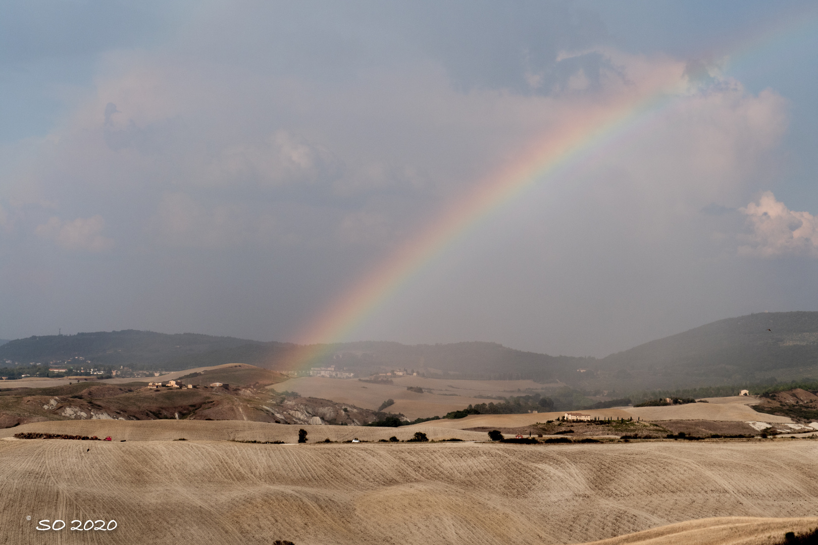 Toskana / Regenbogen