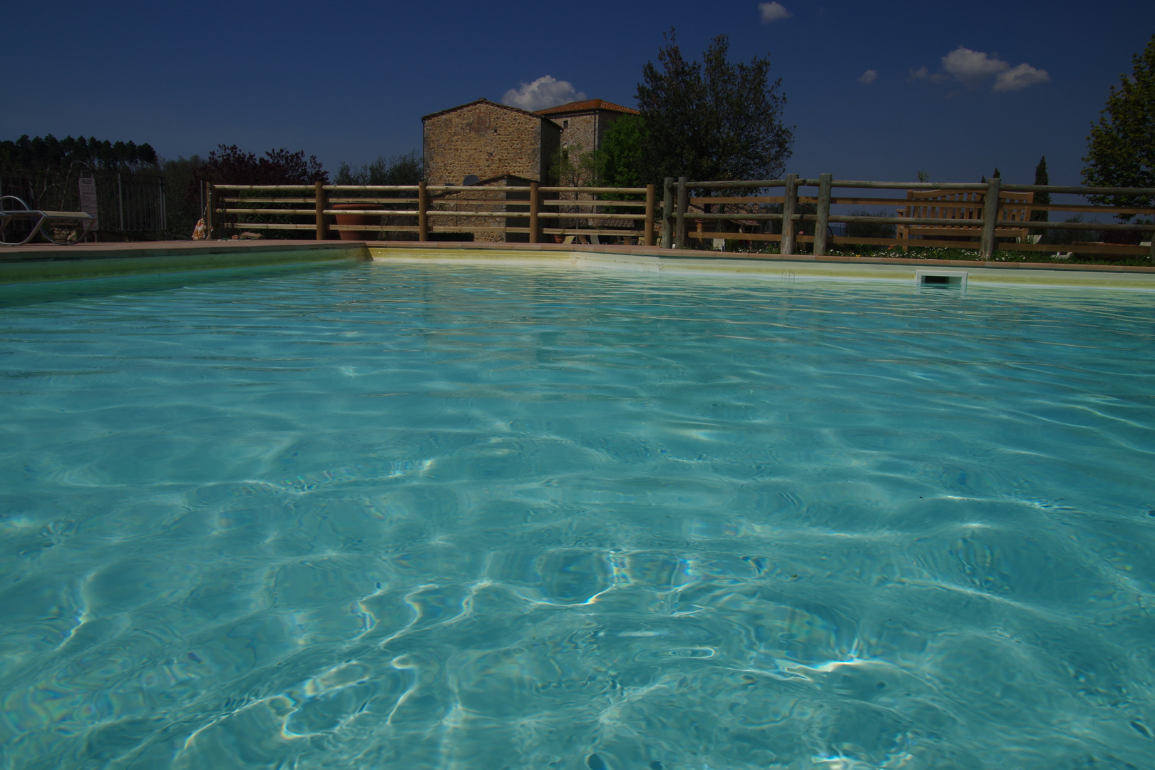 Toskana, Stigliano, Swimmingpool