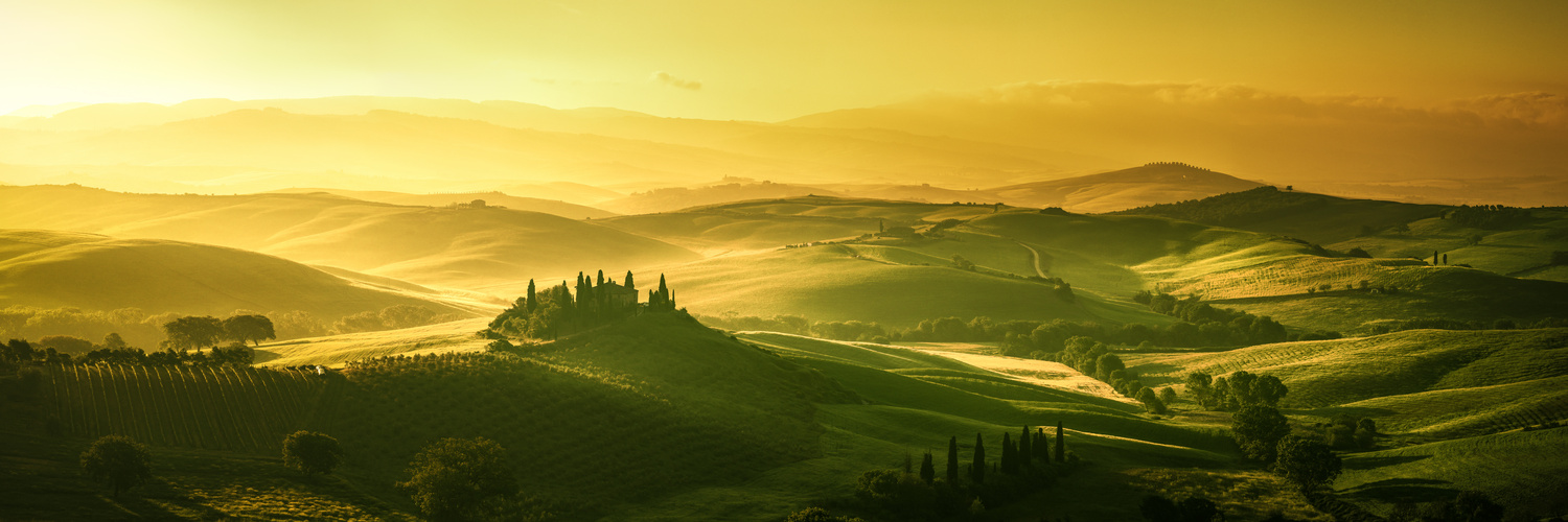 Toskana - Val d'Orcia Panorama