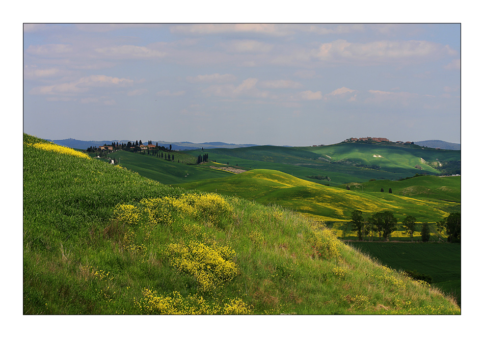 Toskana - weites Land