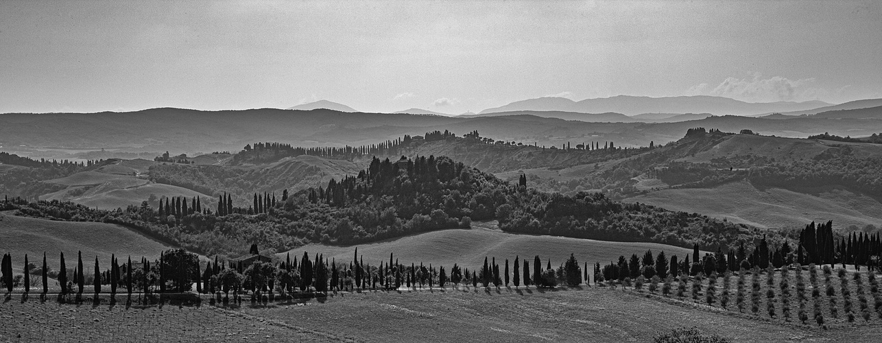 Toskanische Hügel Foto &amp; Bild | italy, world, bäume Bilder auf ...