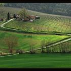 toskanische landschaft,