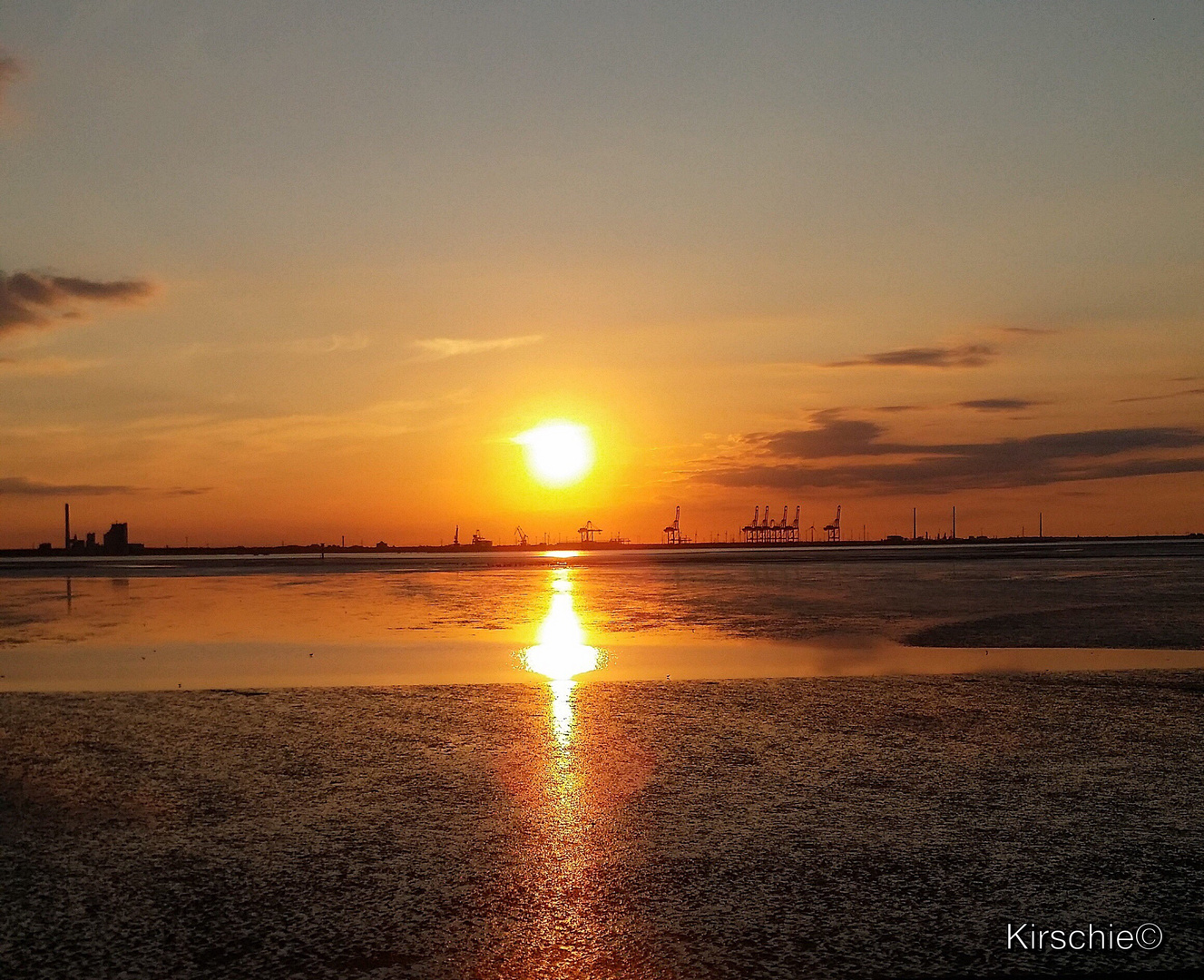 Tossens(Nordsee) am Abend