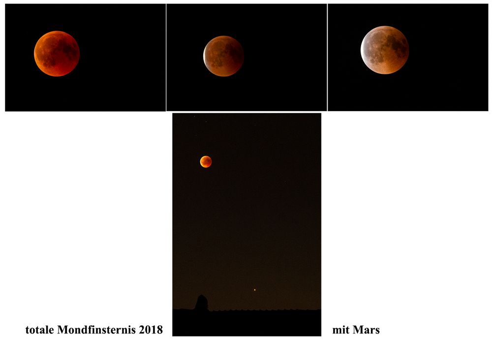 totale Mondfinsternis 2018