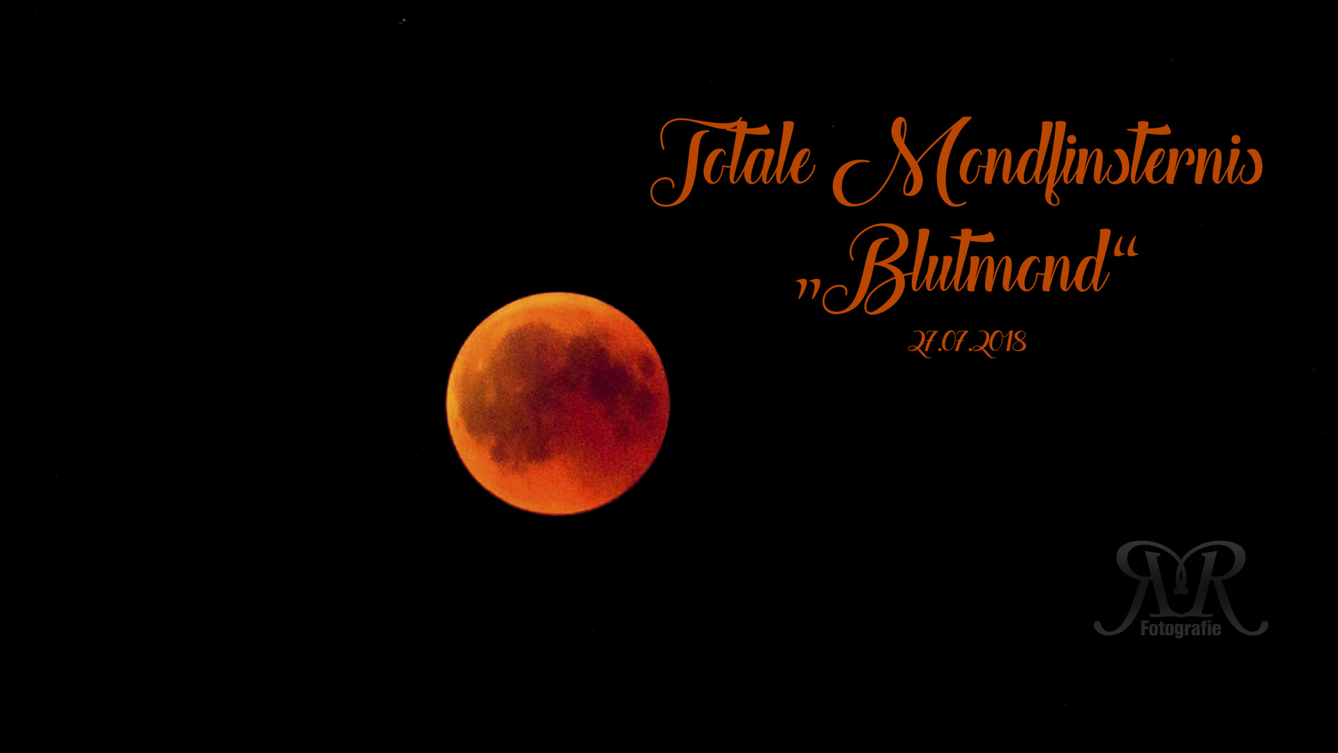 Totale Mondfinsternis "Blutmond"