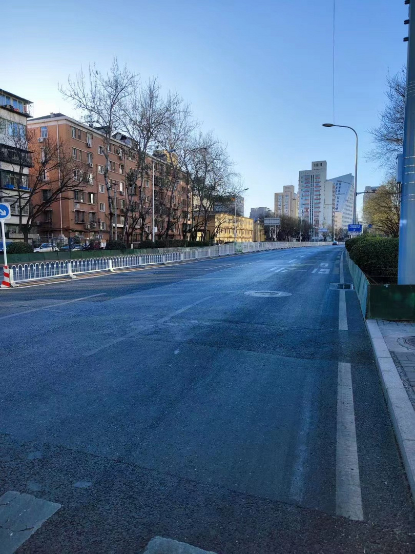 “tote" Straße in Peking