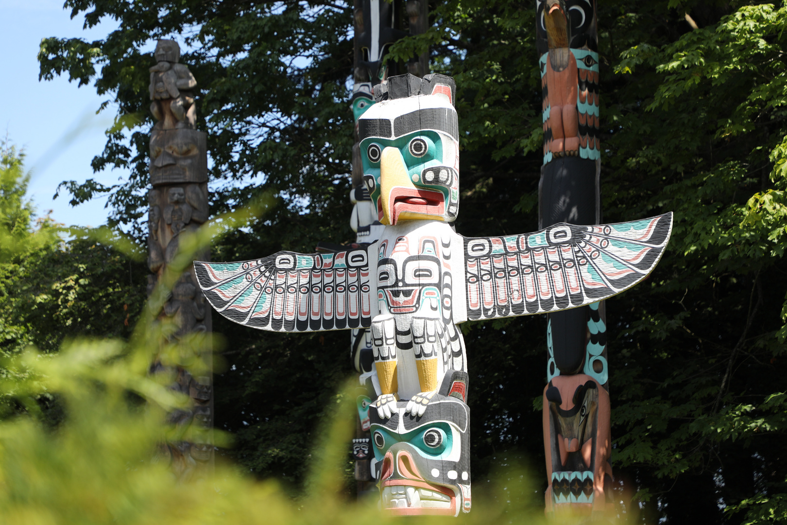 Totem im Stanley Park