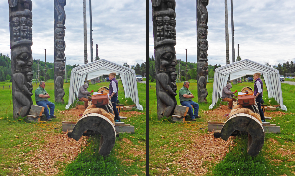 Totem Pole Carving