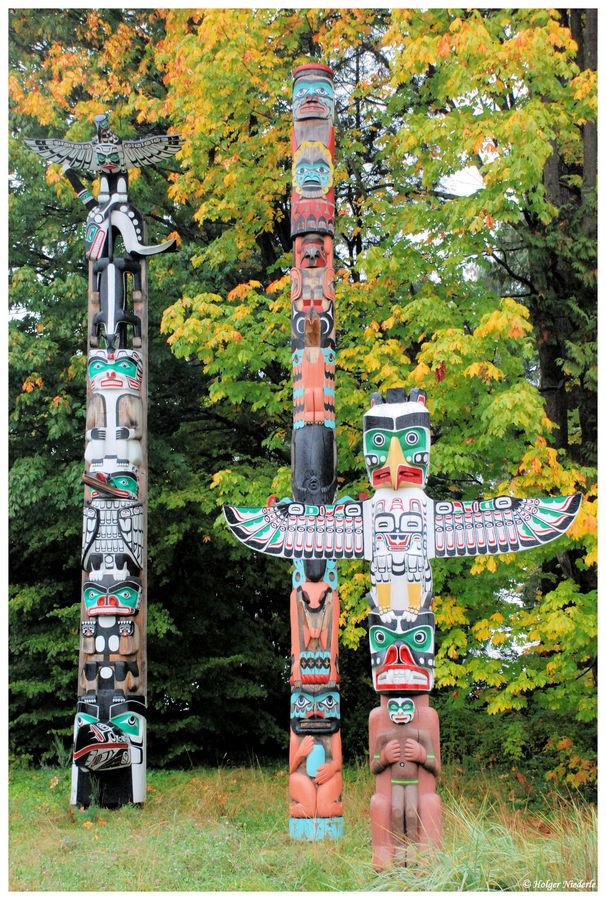 Totem Poles at Stanley Park