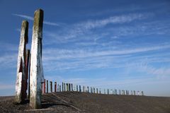 Totems auf der Halde Haniel