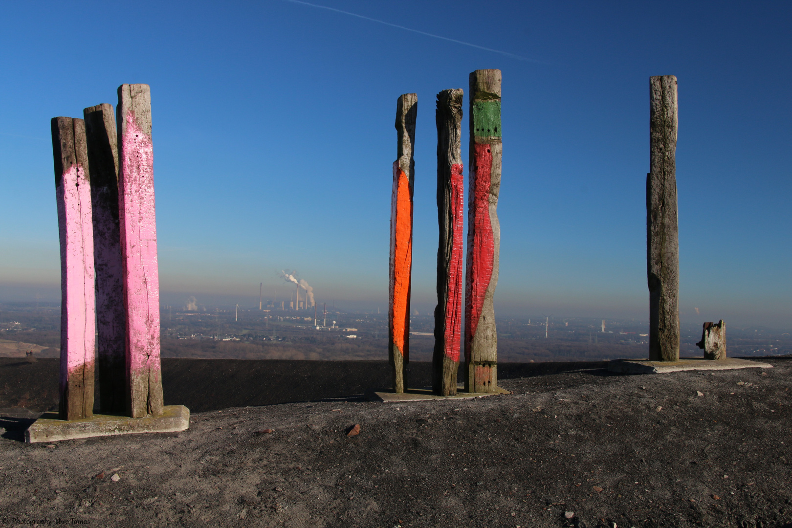  Totems auf der Halde Haniel  