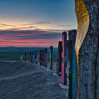 Totems auf der Halde Haniel