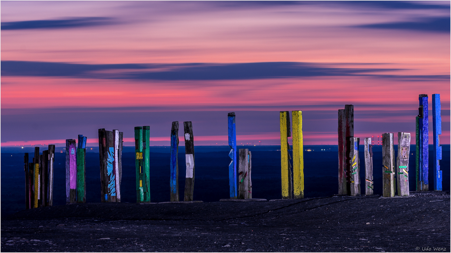  Totems auf der Halde Haniel 