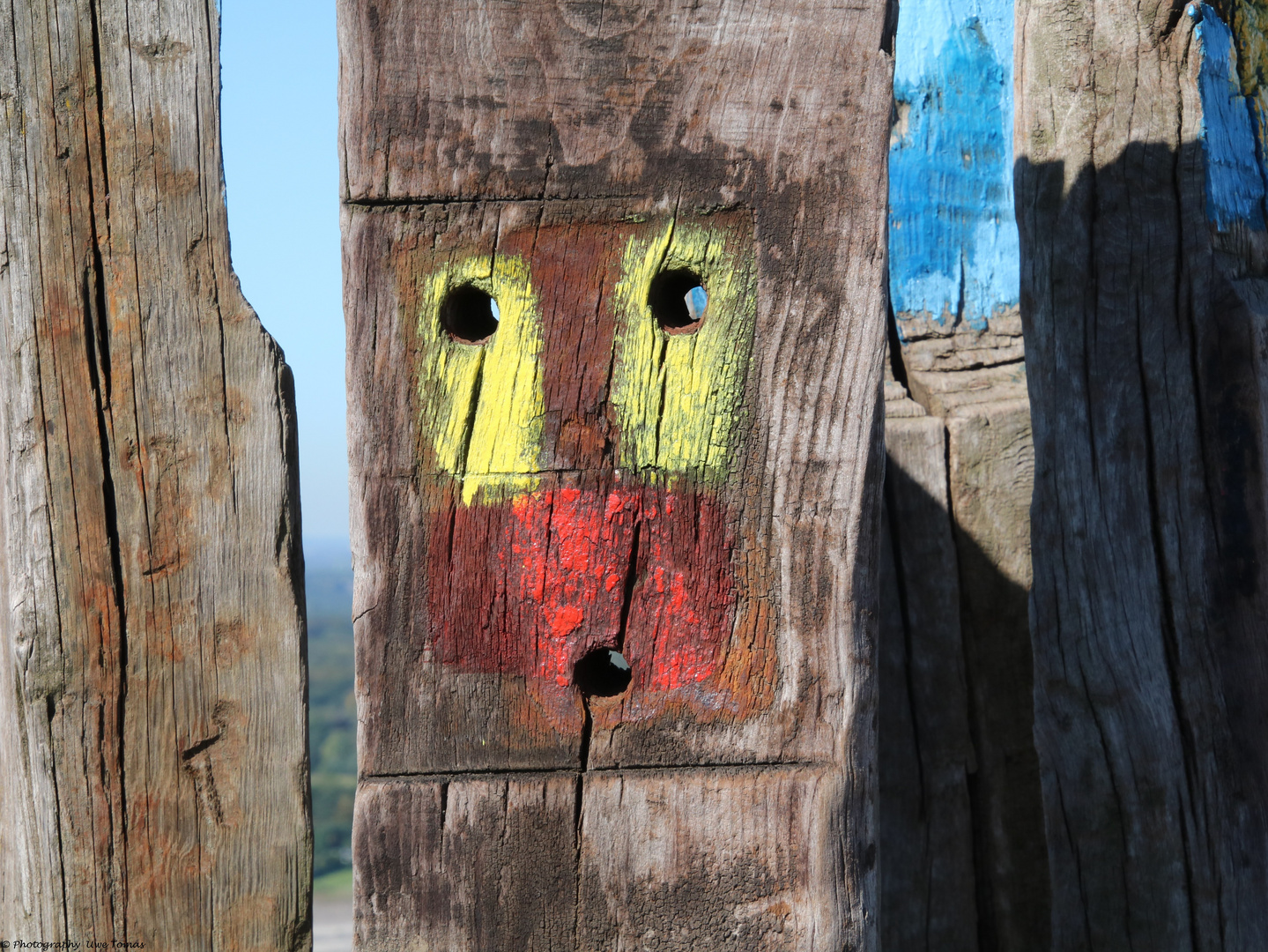 Totems auf der Halde Haniel