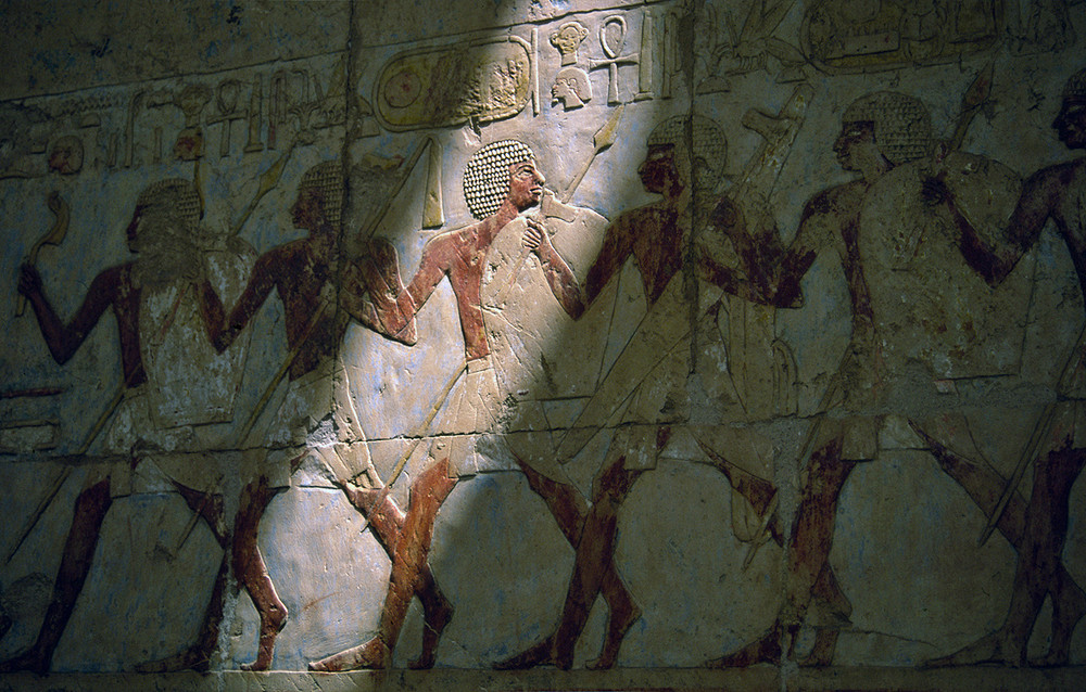 Totentempel der Hatshepsut, die Expedition nach Punt