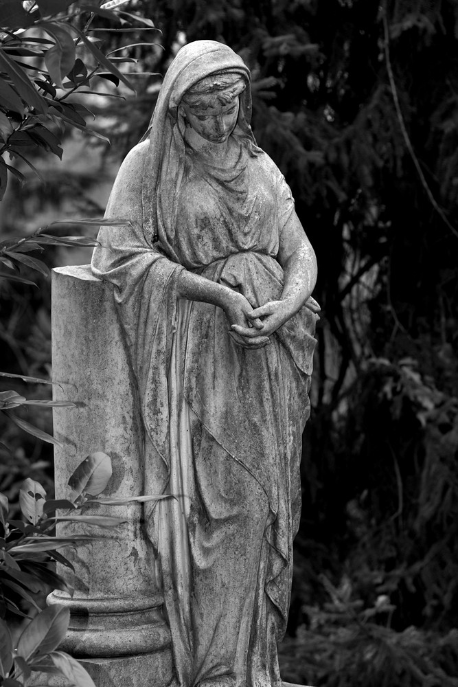 Totenwächter auf den Friedhof St. Johann