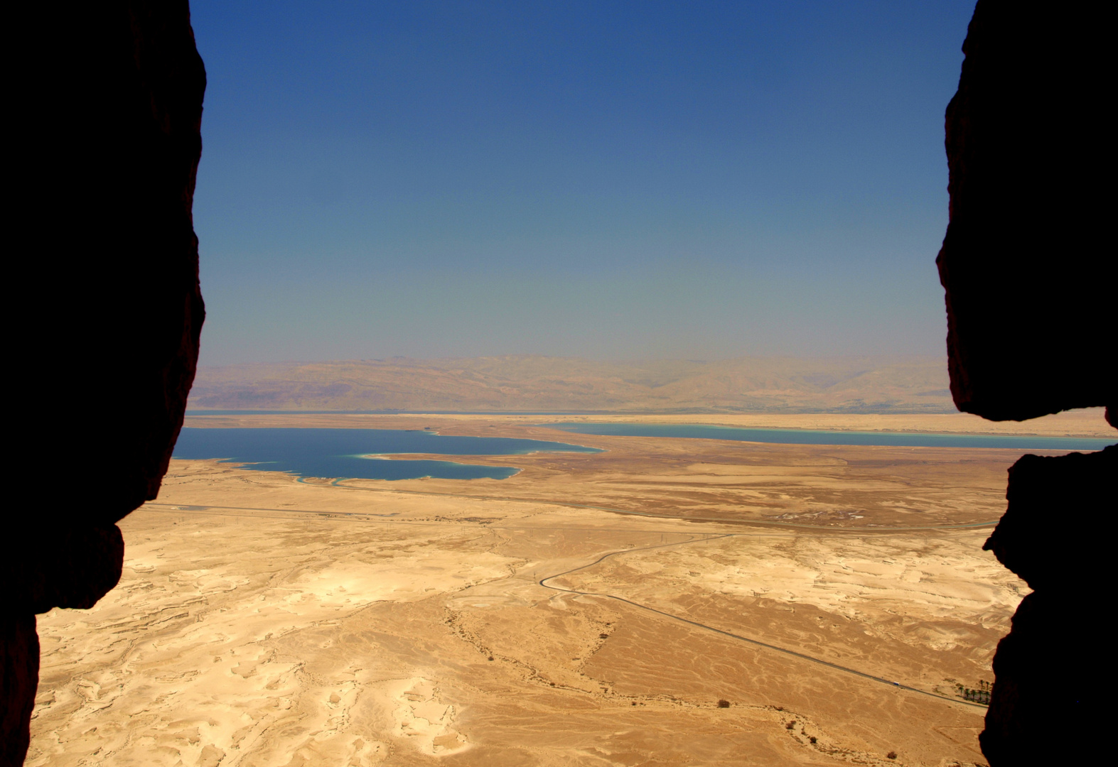 ***Totes Meer***Blick von Masada***