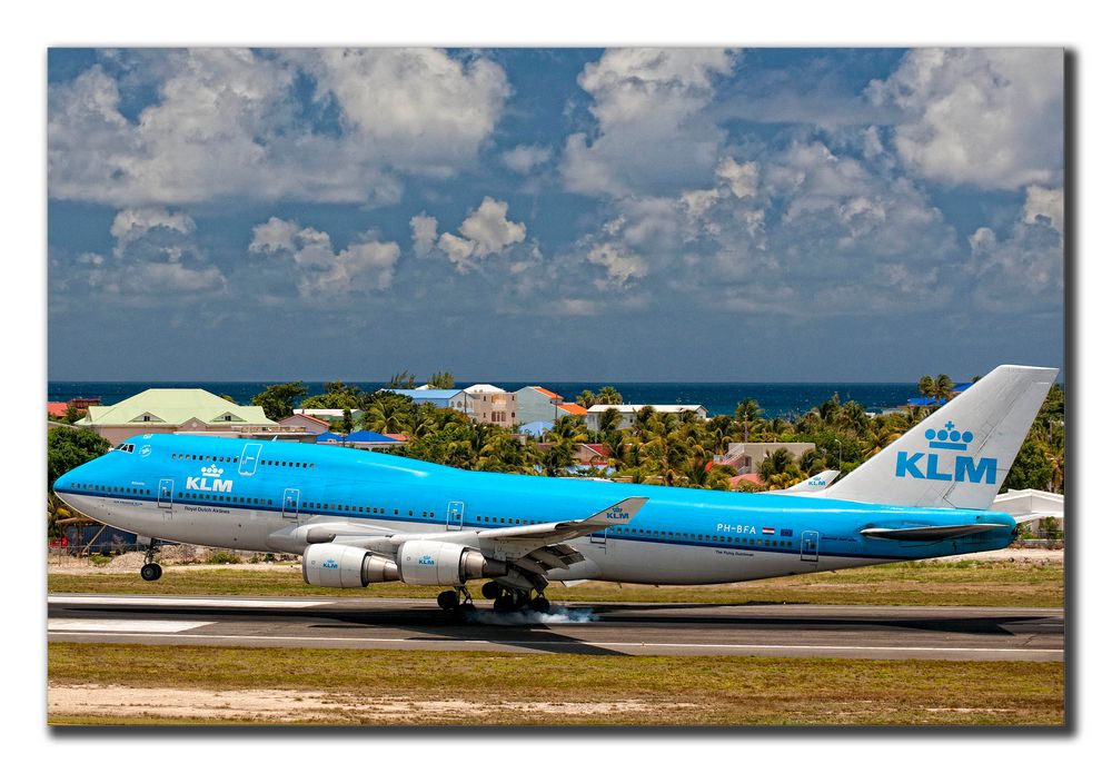 Touch-down Sint Maarten SXM