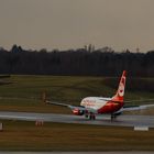 Touchdown on RWY 05-23 @HAM