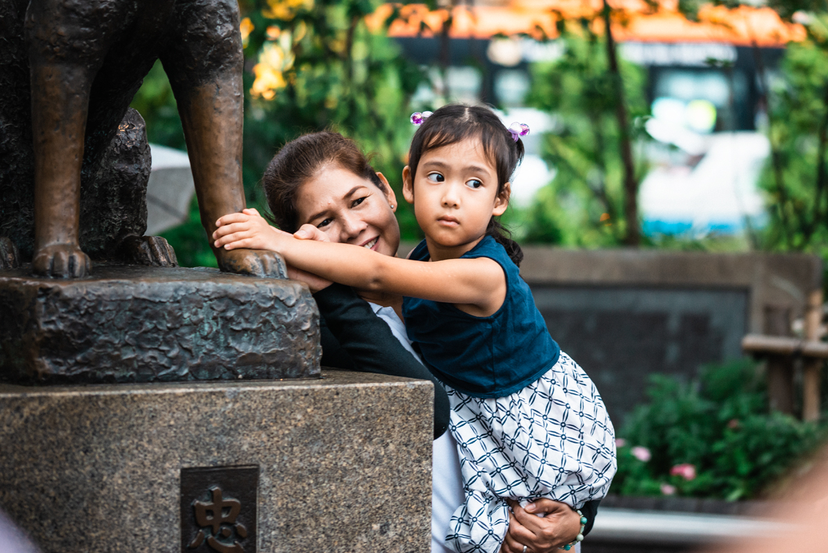 Touching Hachiko