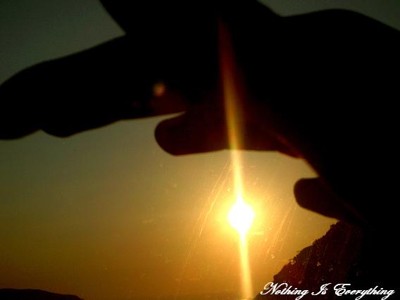 Touching the sun