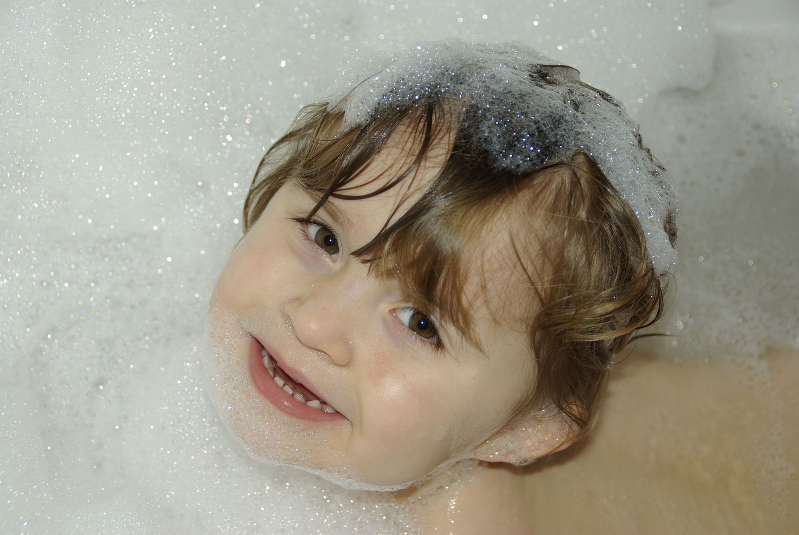 toujours dans la mousse...