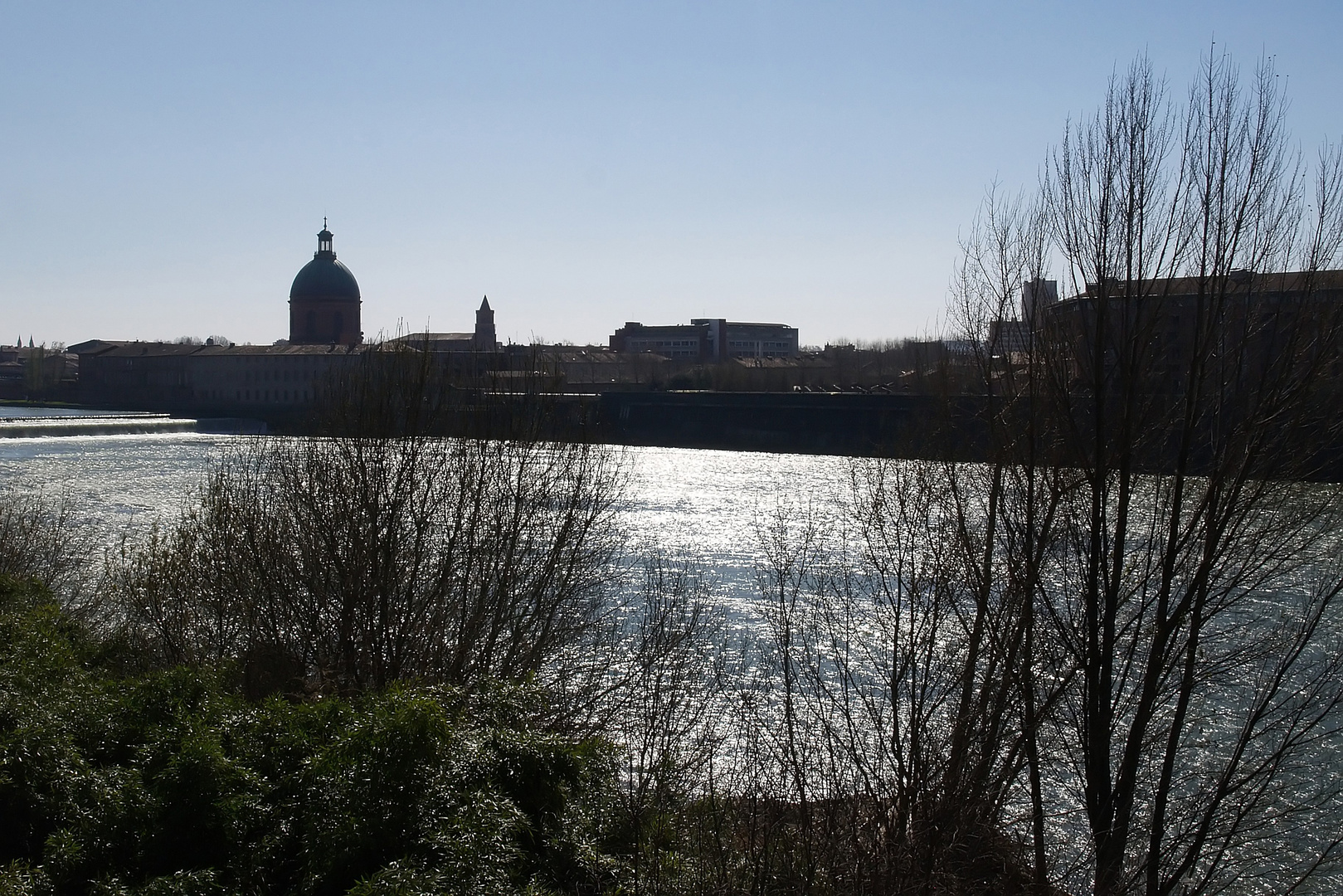 Toulouse 7 - La Garonne et La Grave vues de la rive droite